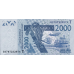 P816Ta Togo - 2000 Francs Year 2003